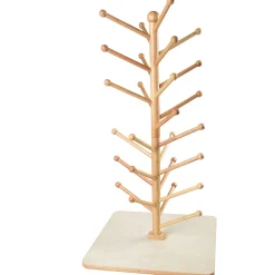 Adjustable Wooden Puppet Tree Display Stand | Holds Up to 26 Puppets