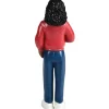 African American Pretend Play Vinyl Family Figurines | 8 Piece Set
