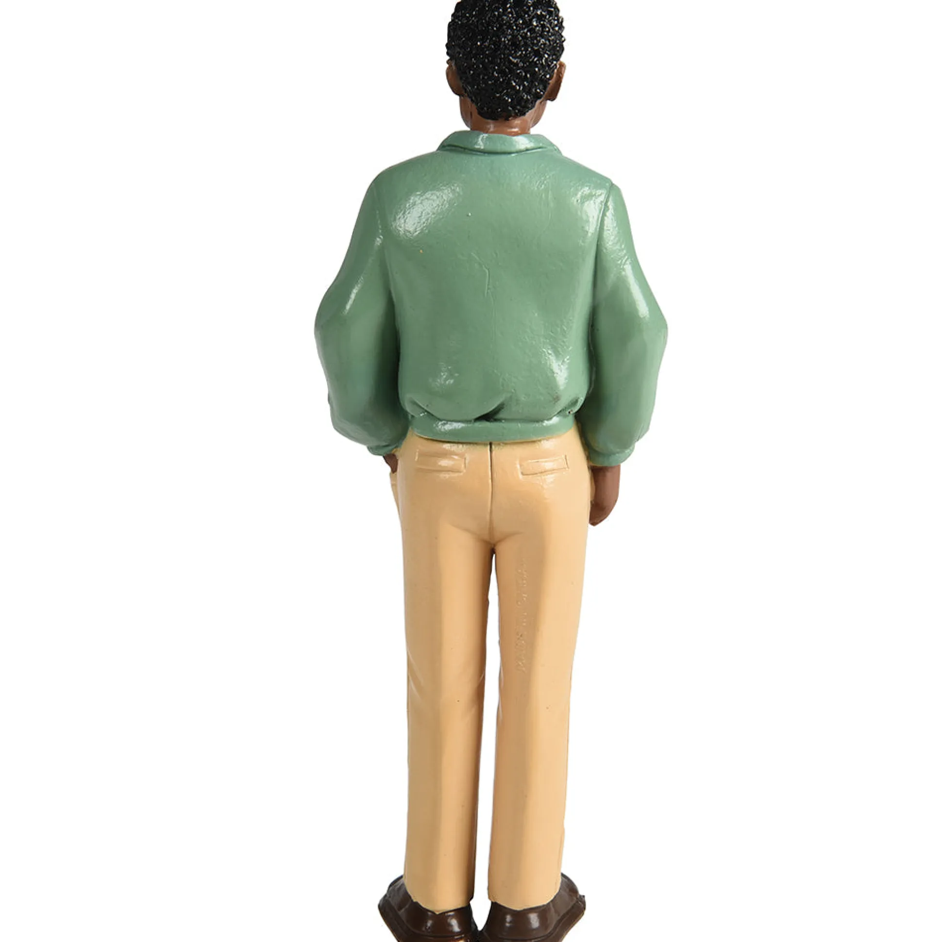 African American Pretend Play Vinyl Family Figurines | 8 Piece Set