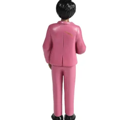 African American Pretend Play Vinyl Family Figurines | 8 Piece Set