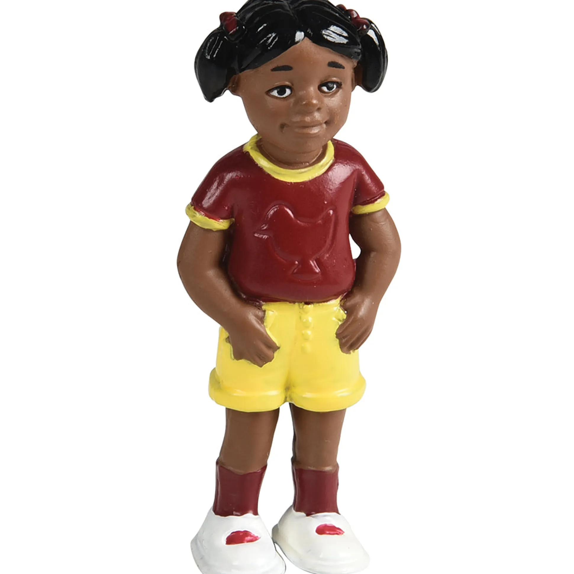 African American Pretend Play Vinyl Family Figurines | 8 Piece Set