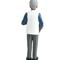 African American Pretend Play Vinyl Family Figurines | 8 Piece Set