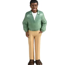 African American Pretend Play Vinyl Family Figurines | 8 Piece Set