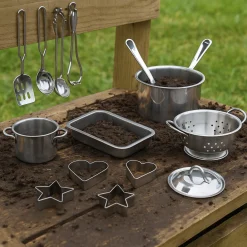 All-Play Stainless Steel 27-Piece Toy Cookware Set