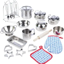 All-Play Stainless Steel 27-Piece Toy Cookware Set