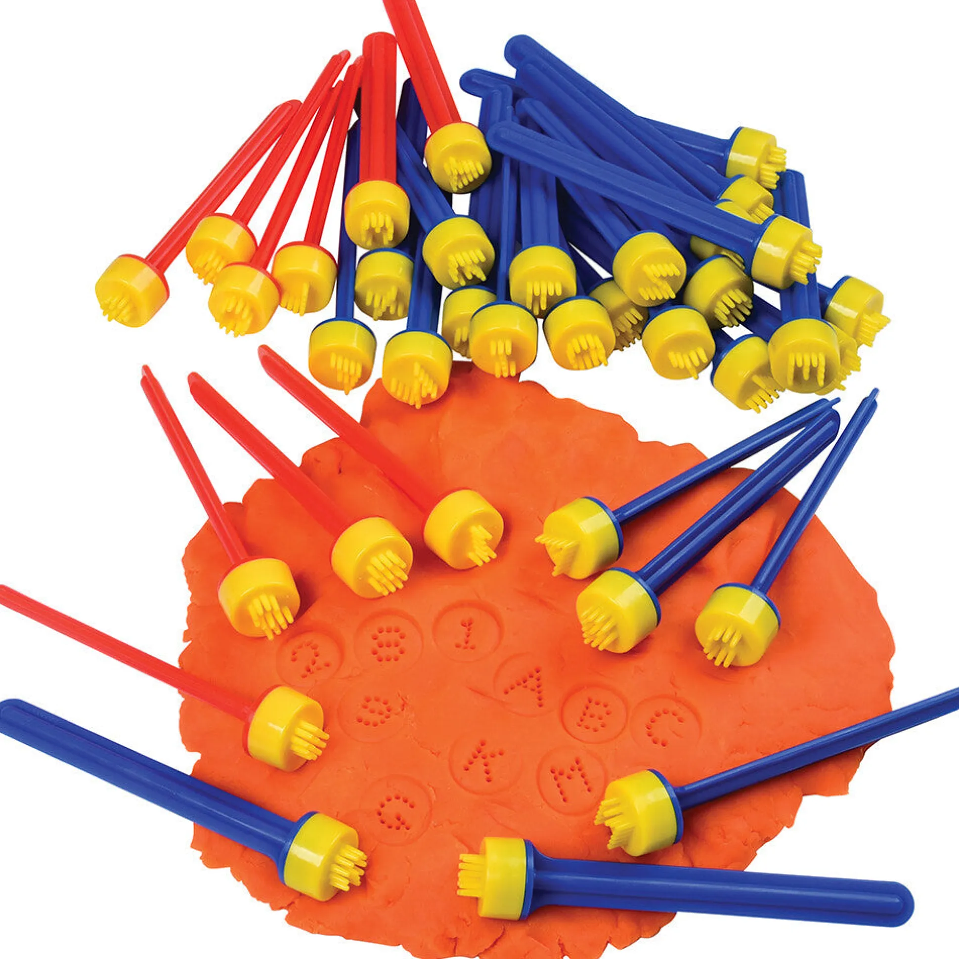 Alphabet & Number Clay Stampers | 36-Piece Set