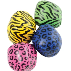 Animal Print Sensory Squeeze Fidgets – 4 Piece Set