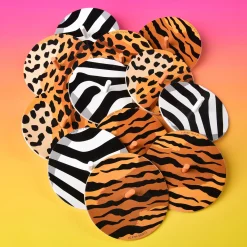 Animal Print Spinning Tops