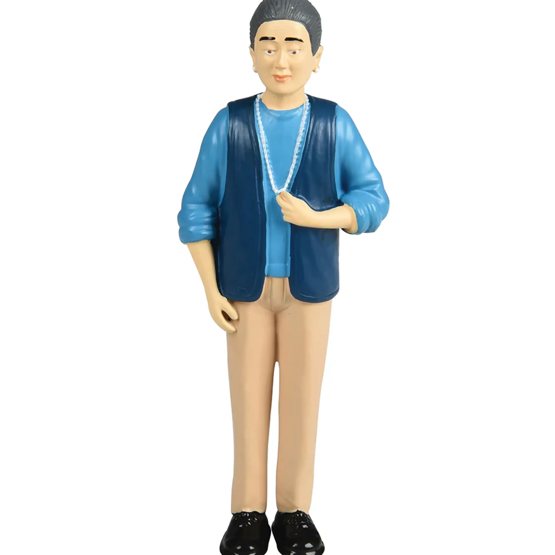 Asian Pretend Play Vinyl Family Figurines | 8 Piece Set