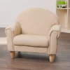 As We Grow™ Kids Chair | Adjustable Vegan-Leather Seating with Natural Wood Legs
