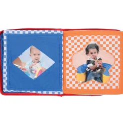 Baby's First Photo Album | Interactive Family & Friends Recognition Book with Mirror