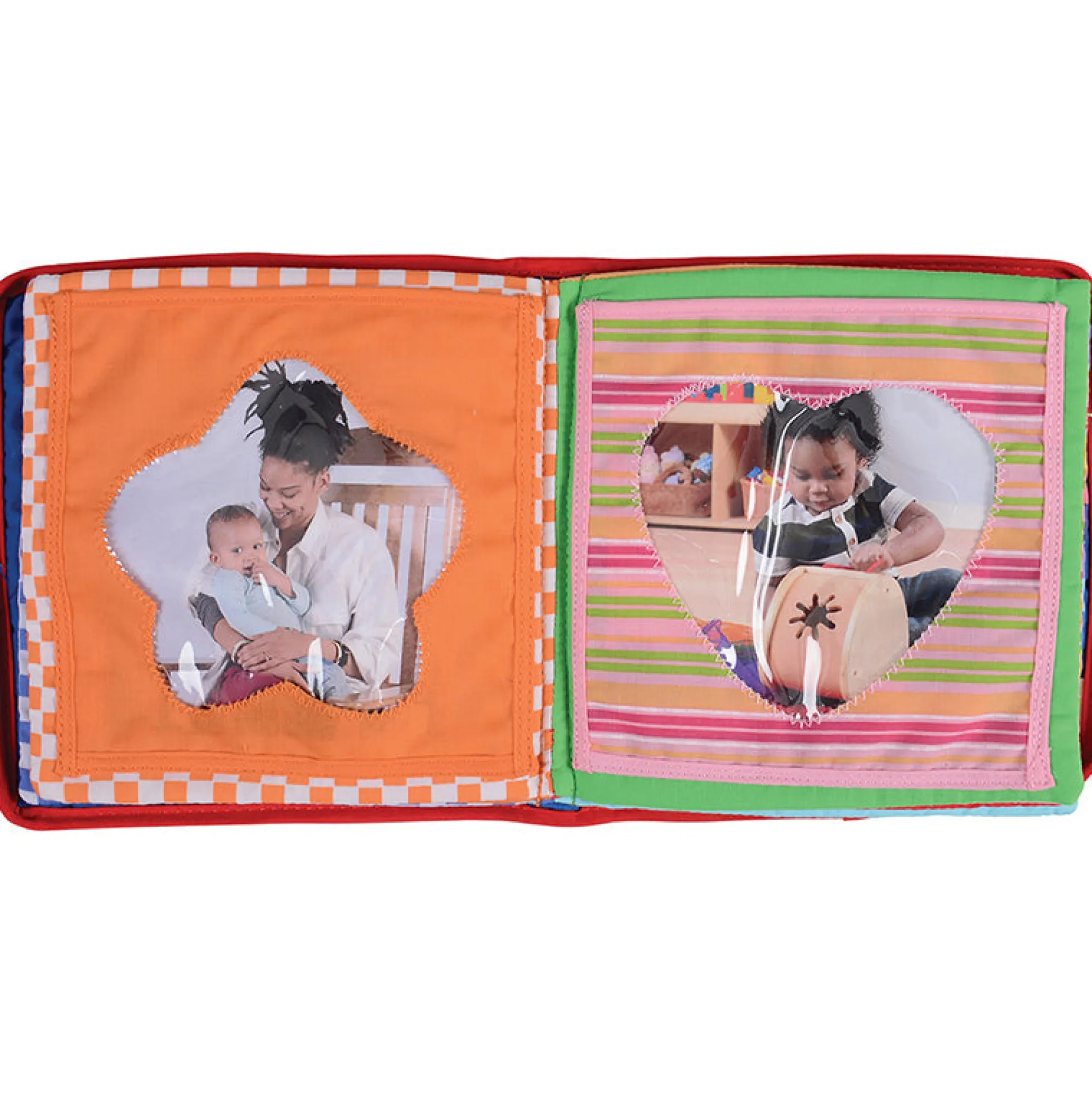 Baby's First Photo Album | Interactive Family & Friends Recognition Book with Mirror