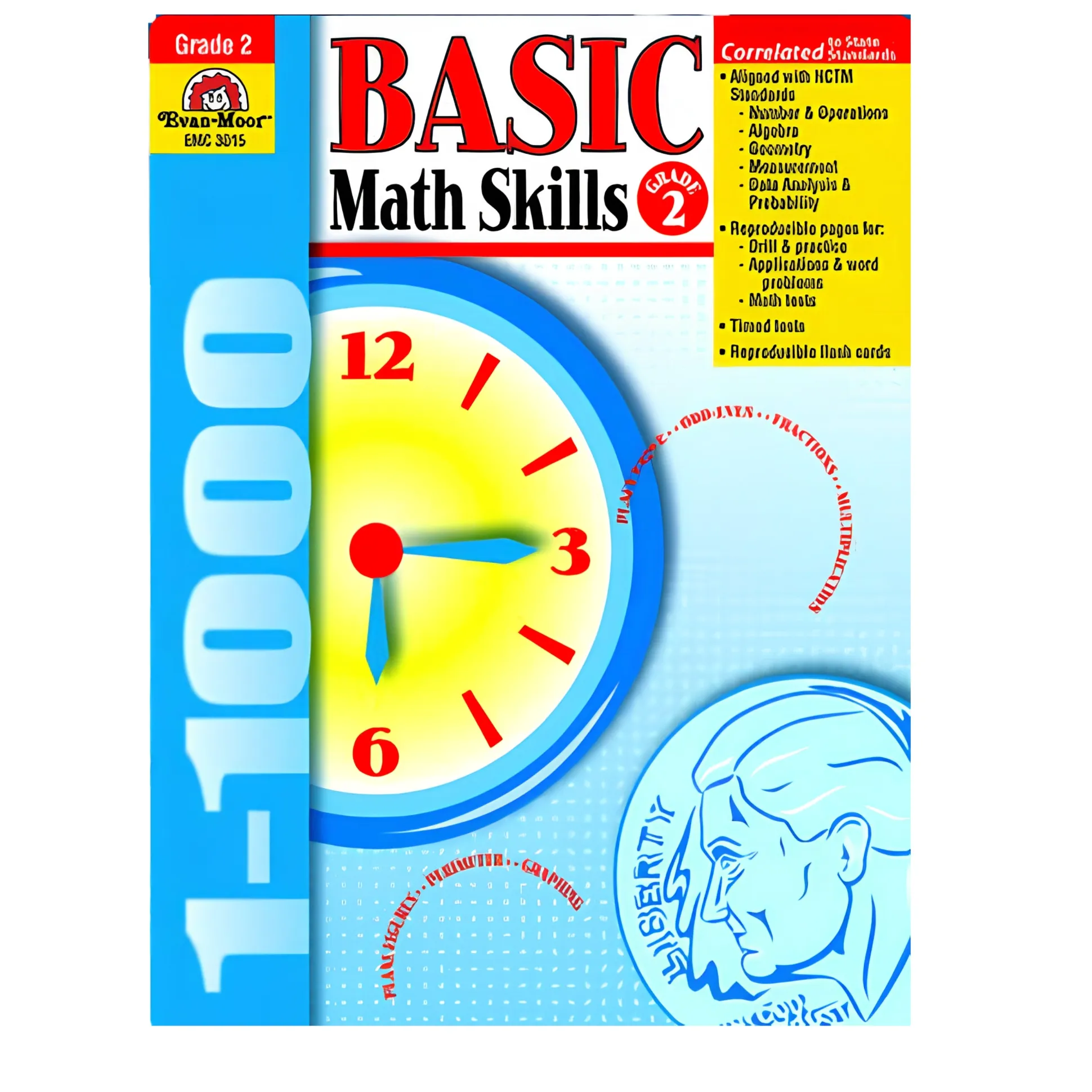 Basic Math Skills Workbook Grade 2
