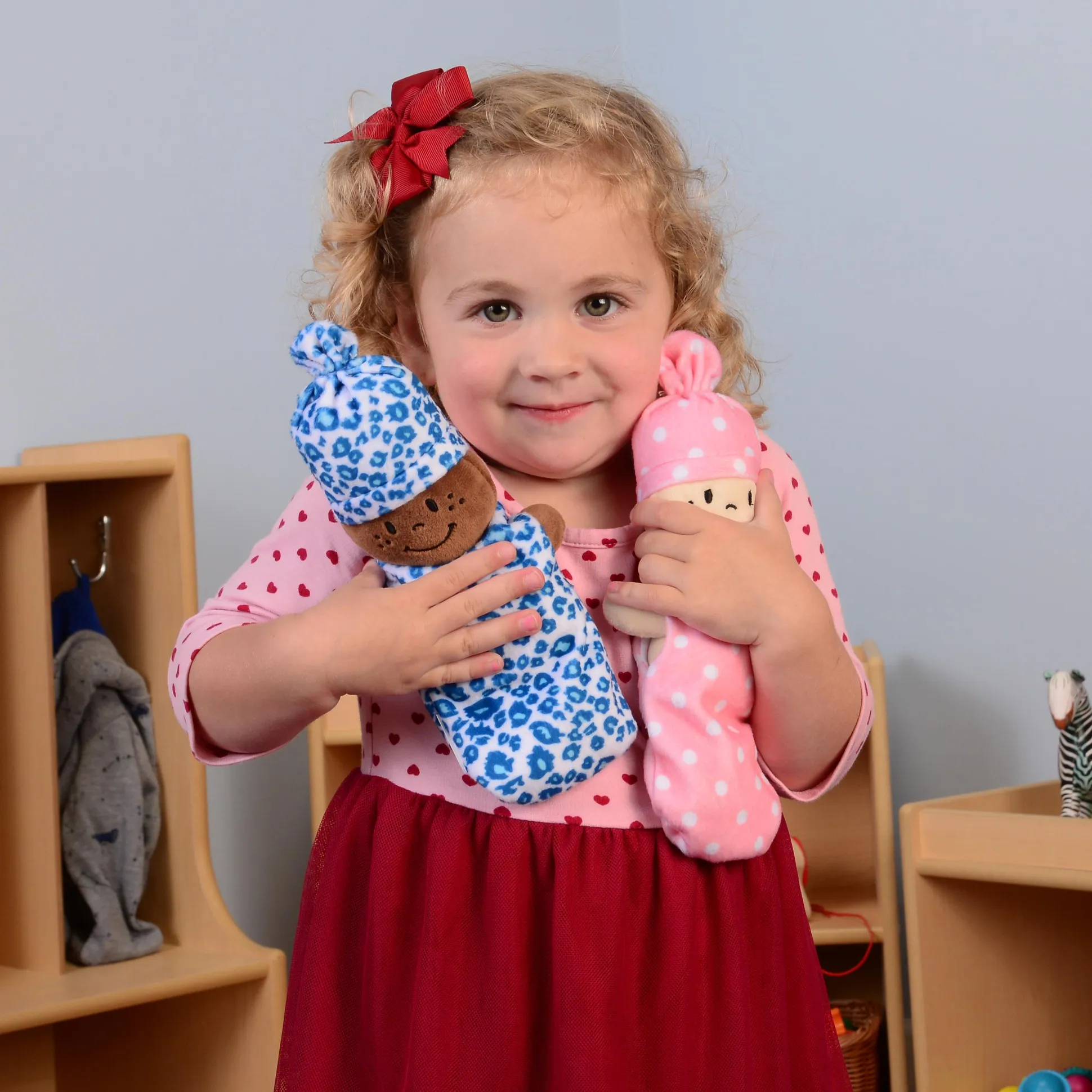 Basket of Babies | Six Soft, Diverse Dolls with Removable Dresses & Take-Along Basket
