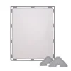 Big Screen PlayPanel® | Glacier Gray Free-Standing Classroom Divider with Feet