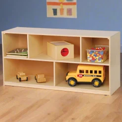 Birch Mobile Storage Unit with 5 Compartments | 24