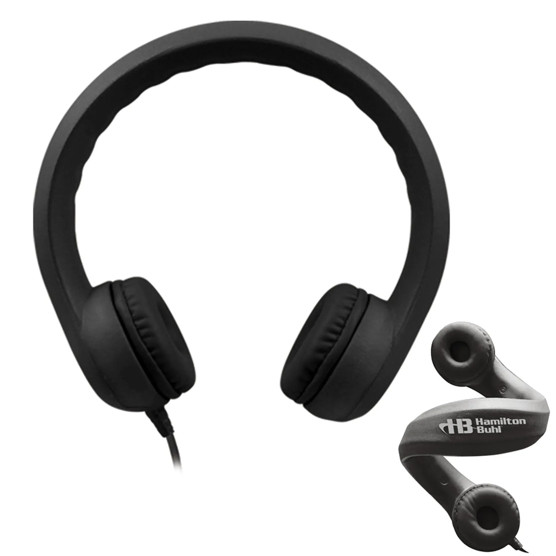 Black Flex-Phones™ Headphones
