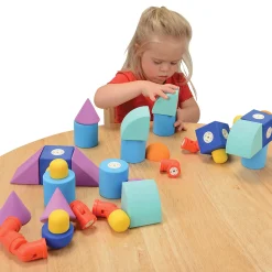 Blockaroo Magnetic STEM Building Blocks | 35-Piece Set