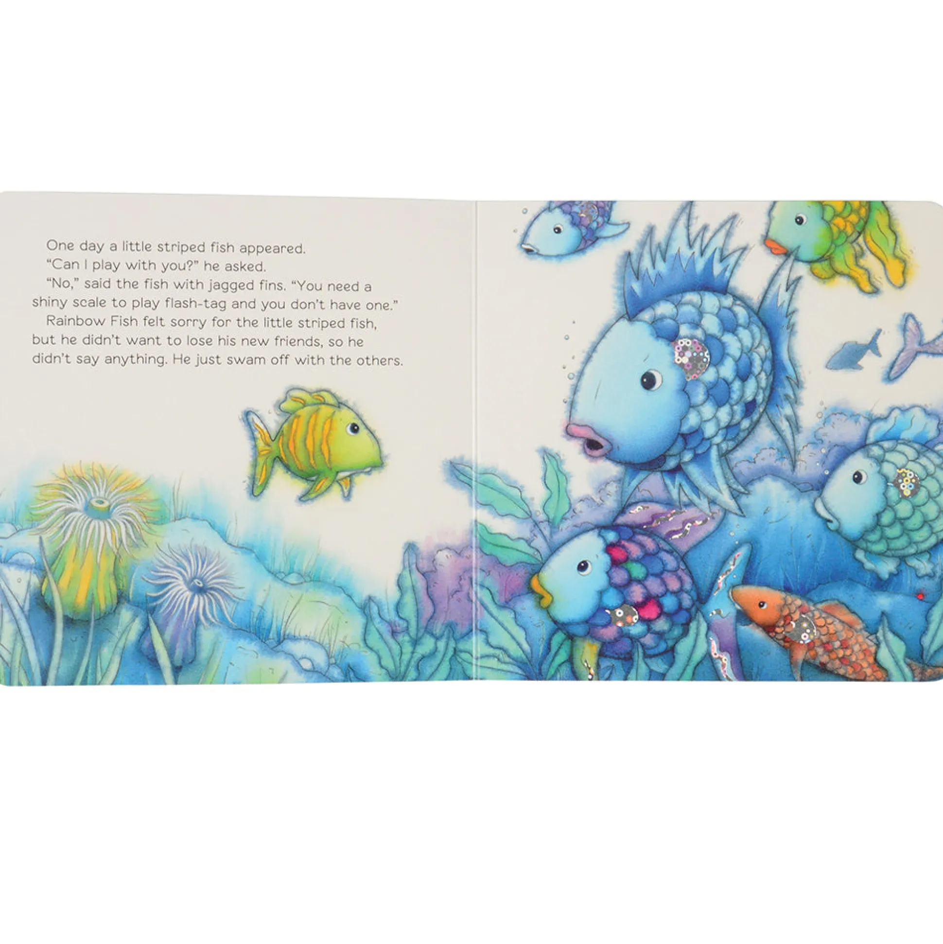 Board Book Classic "Rainbow Fish To The Rescue!"