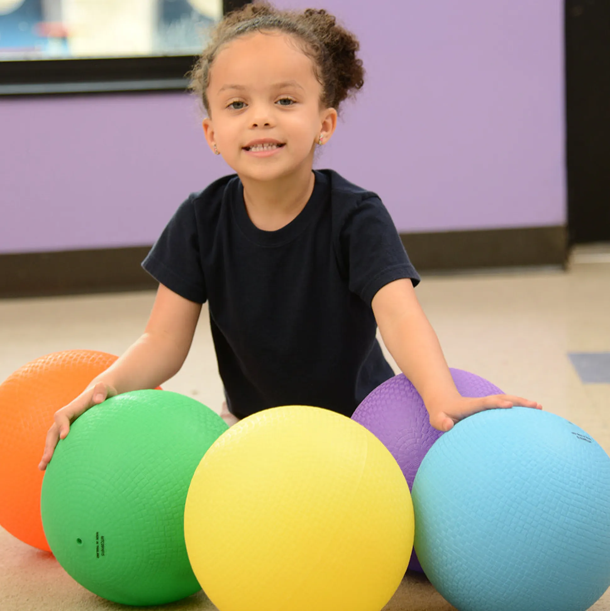 Brightly Colored Playground Balls | 6-Pack Durable 8.5" Rubber Balls for Outdoor Play, Kicking & Tossing