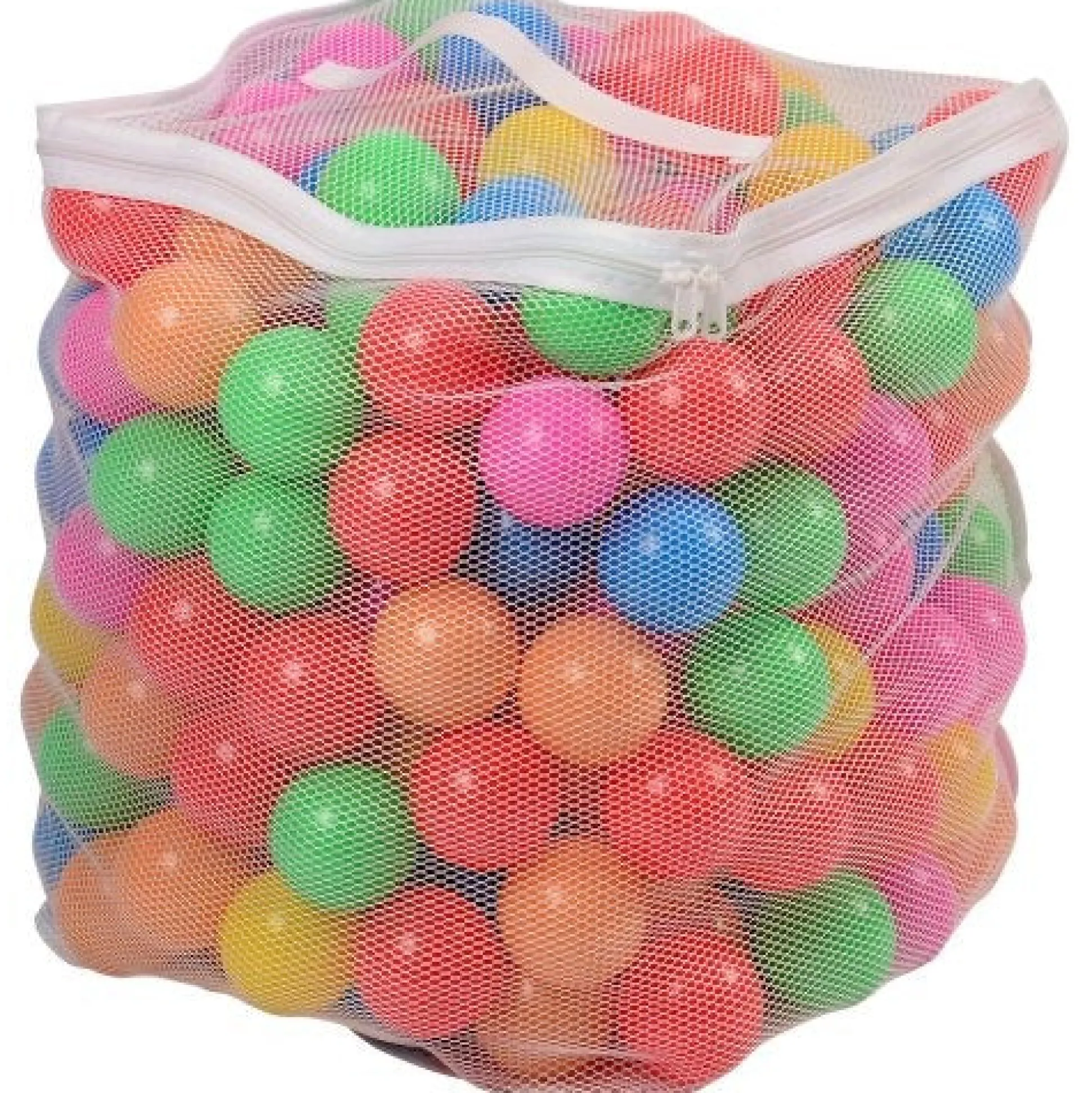 Bright Plastic Ball Set – 200 Pieces