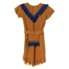 Brown Fringe Dress | Indigenous Americas Tradition