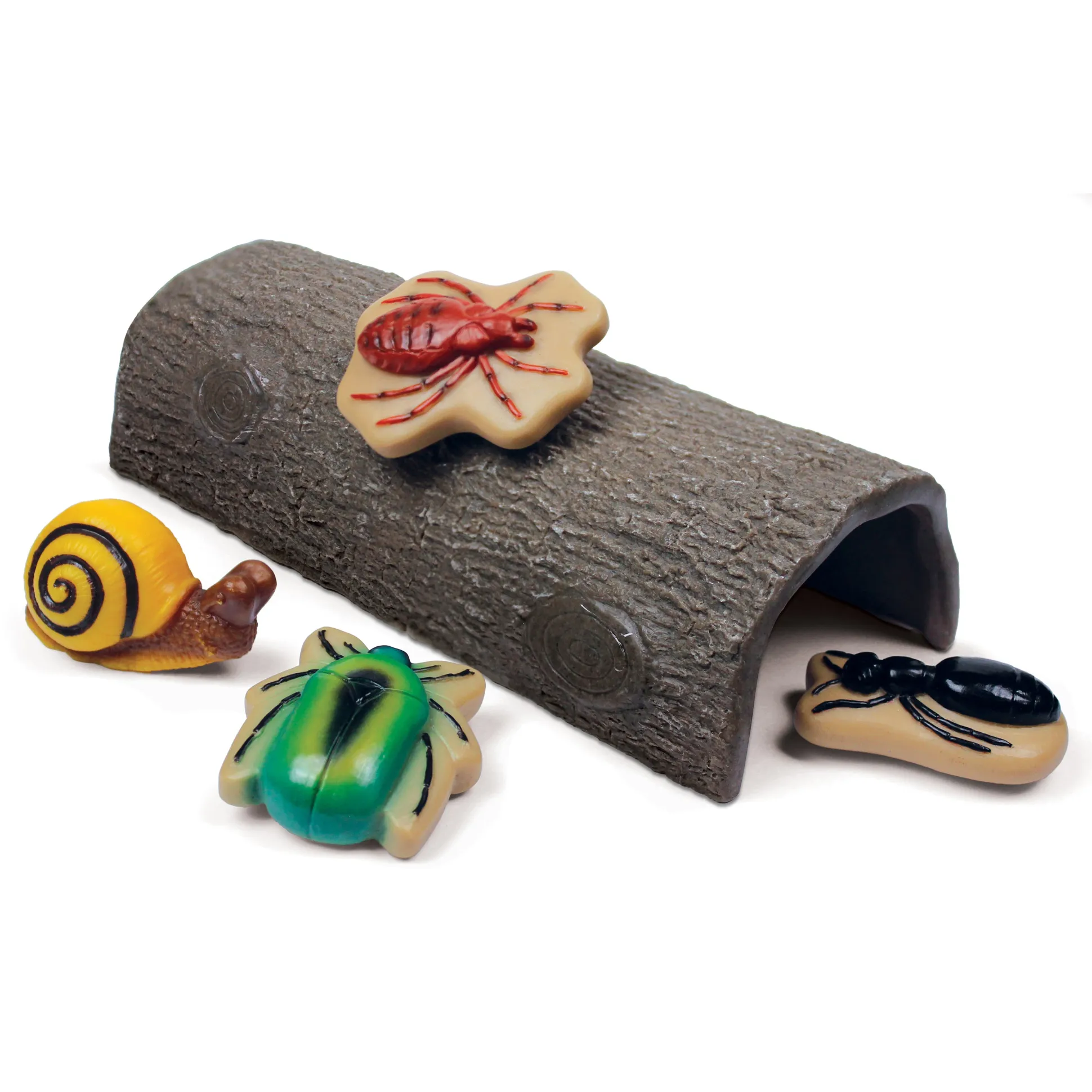 Bugs Sensory Play Stones Set | Realistic Insect & Creature Tactile Learning Toys
