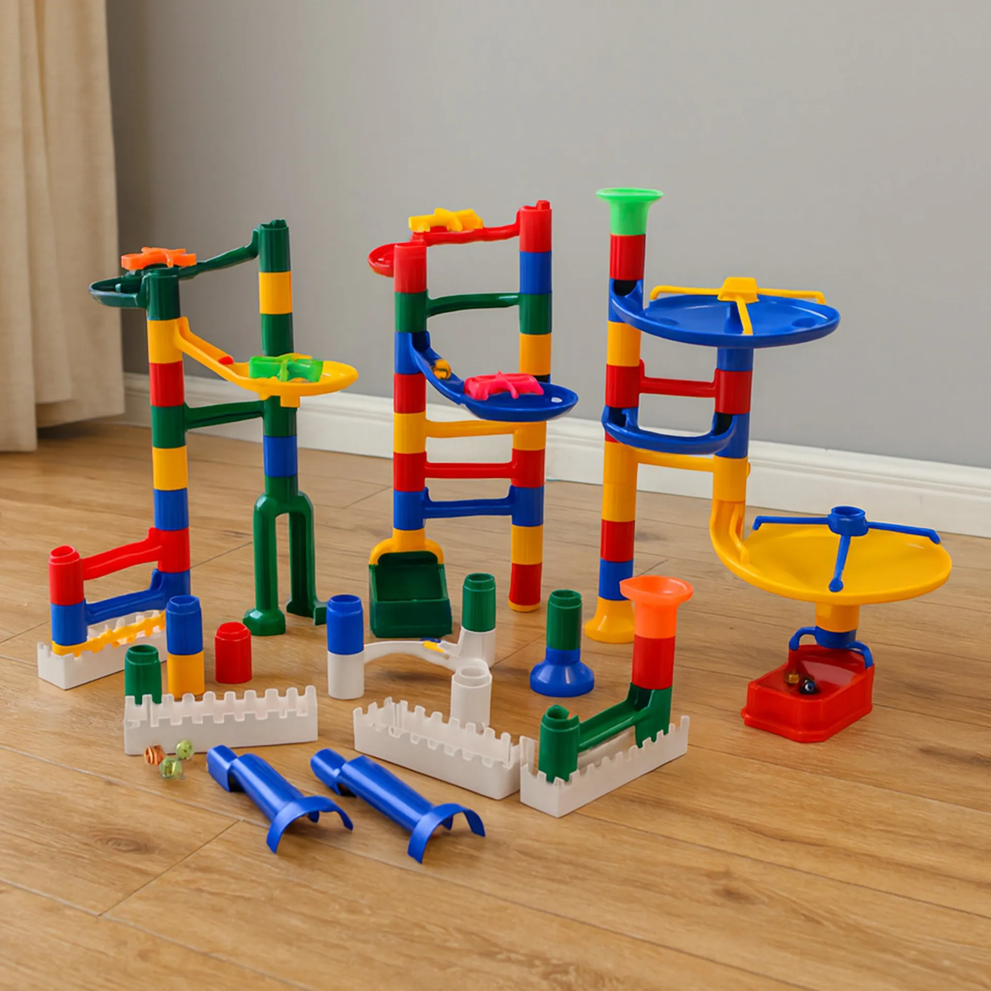 Build-And-Play Marble Run