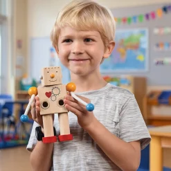 Build-A-Robot Emotion Learning Toy | Sustainable Wooden Toy