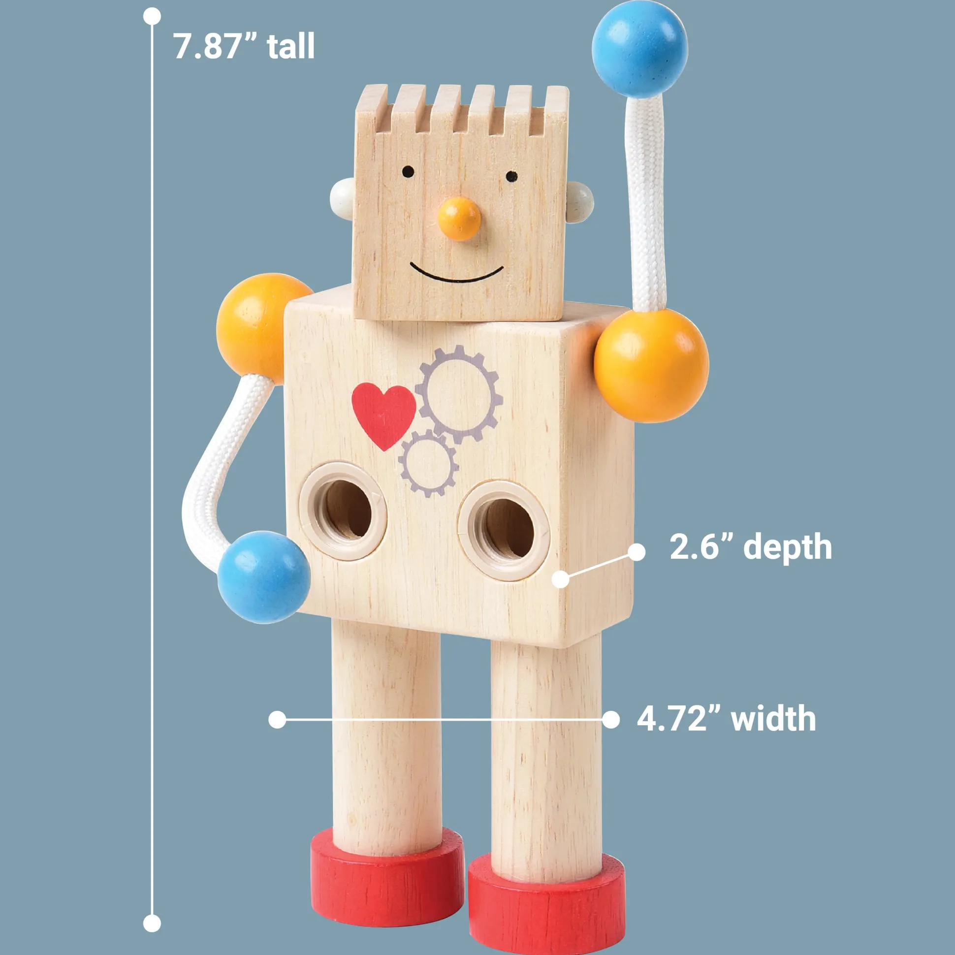 Build-A-Robot Emotion Learning Toy | Sustainable Wooden Toy