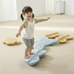 Butterfly Path Sensory Balance Stepping Stones | Dual Motion Wobble Path with Connectable Pieces