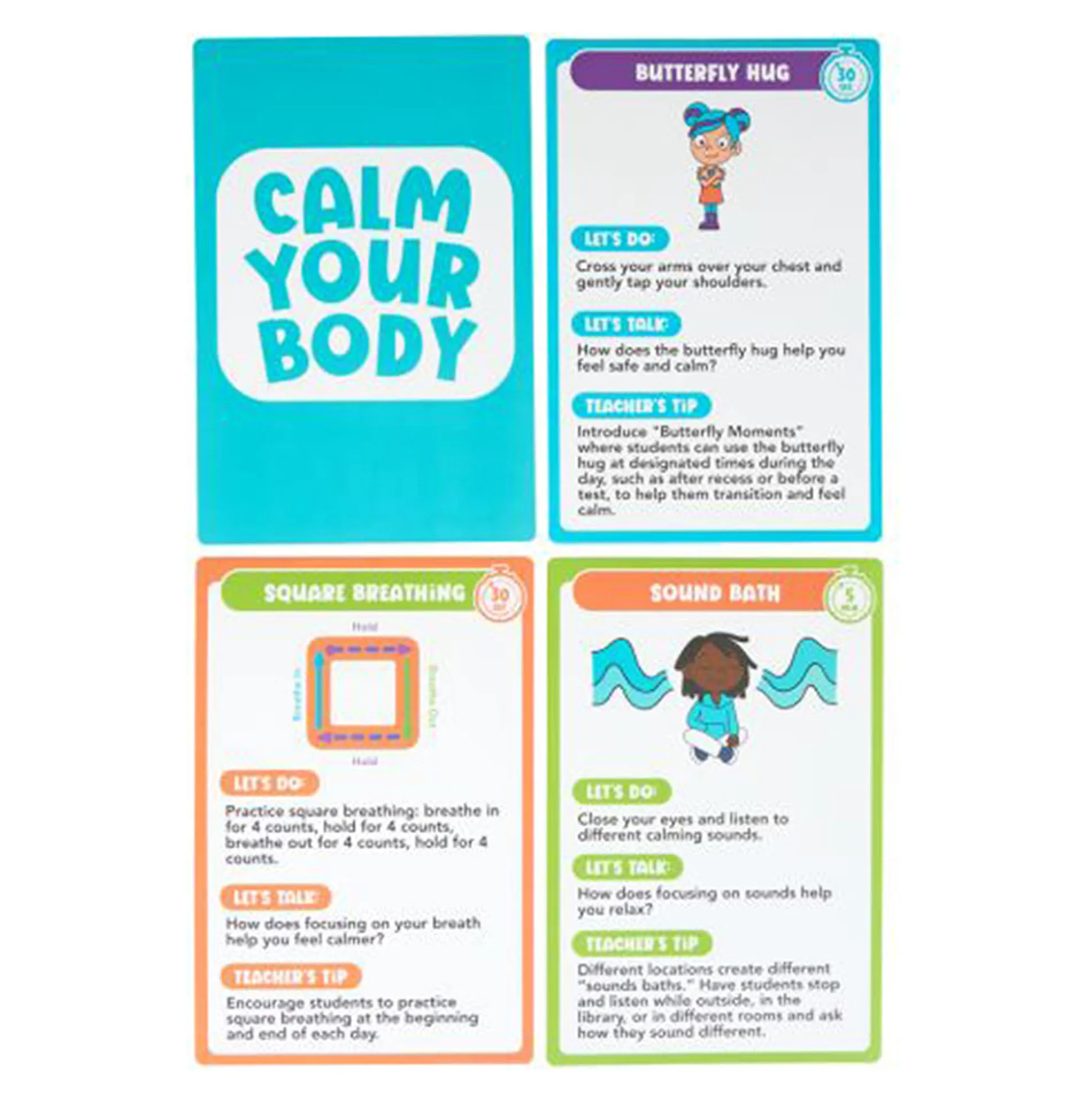 Calm & Confident Learning Kit | Emotional Regulation, Mindfulness, and Self-Esteem Building Tools