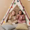Calming Corner Indoor Tee Pee | 64 Inch High | Durable Canvas TeePee