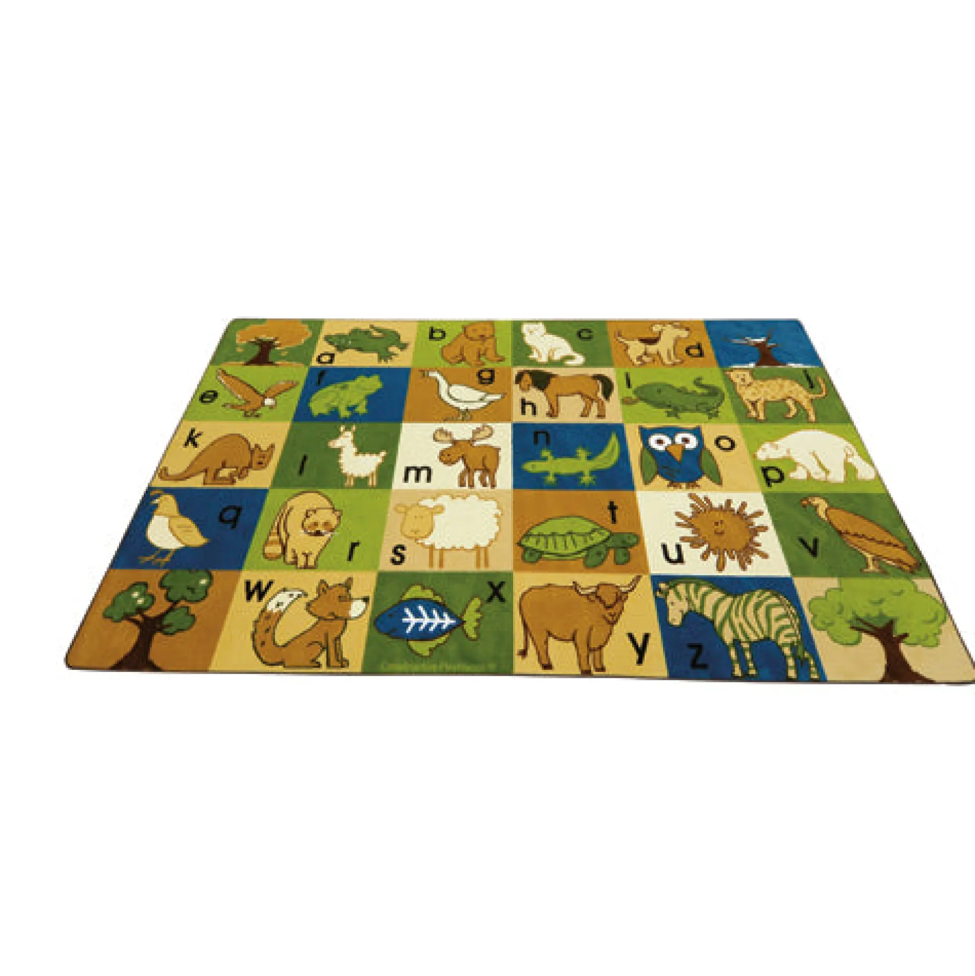 Carpet for Kids® Earthtone Animals Rug