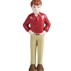 Caucasian Pretend Play Vinyl Family Figurines | 8 Piece Set