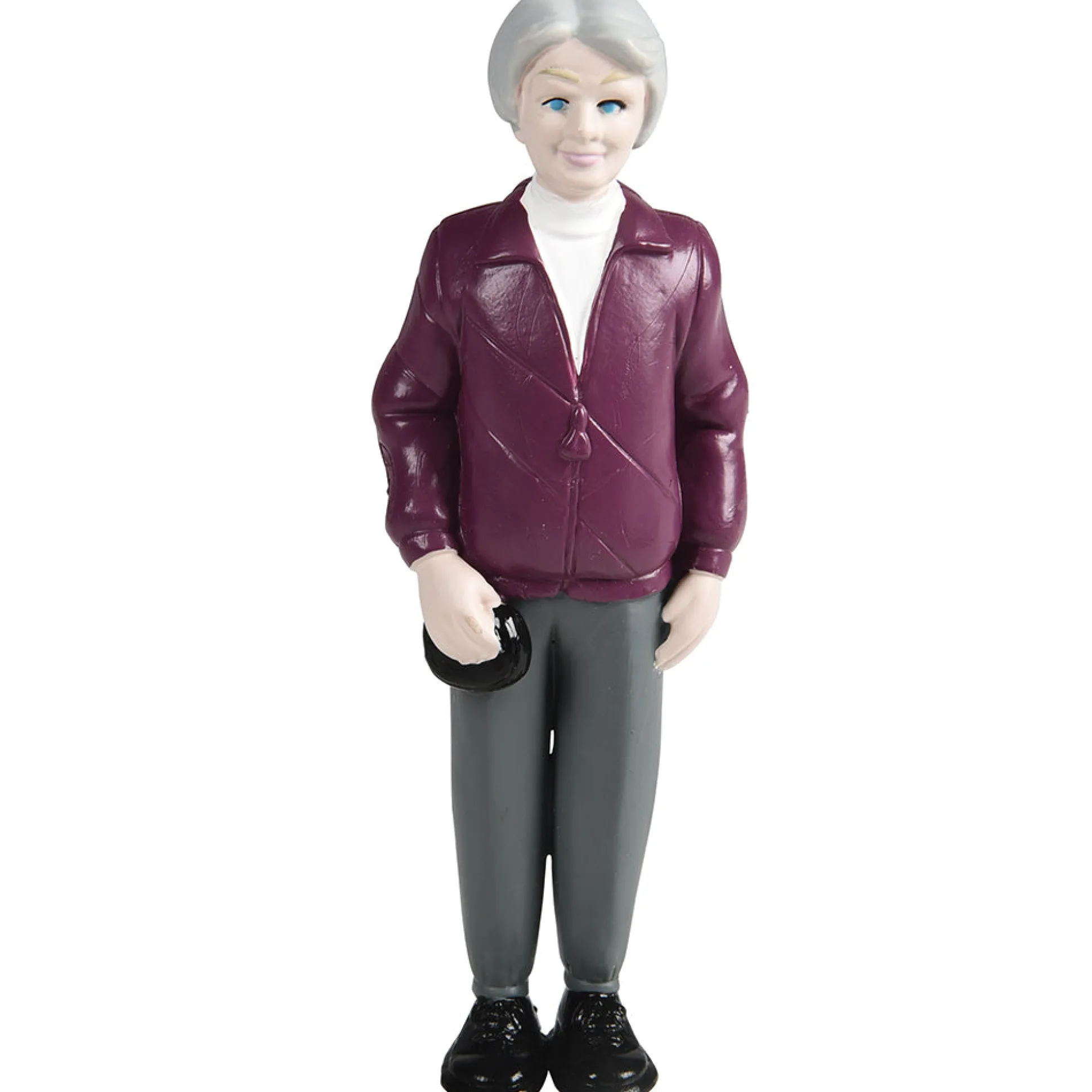 Caucasian Pretend Play Vinyl Family Figurines | 8 Piece Set