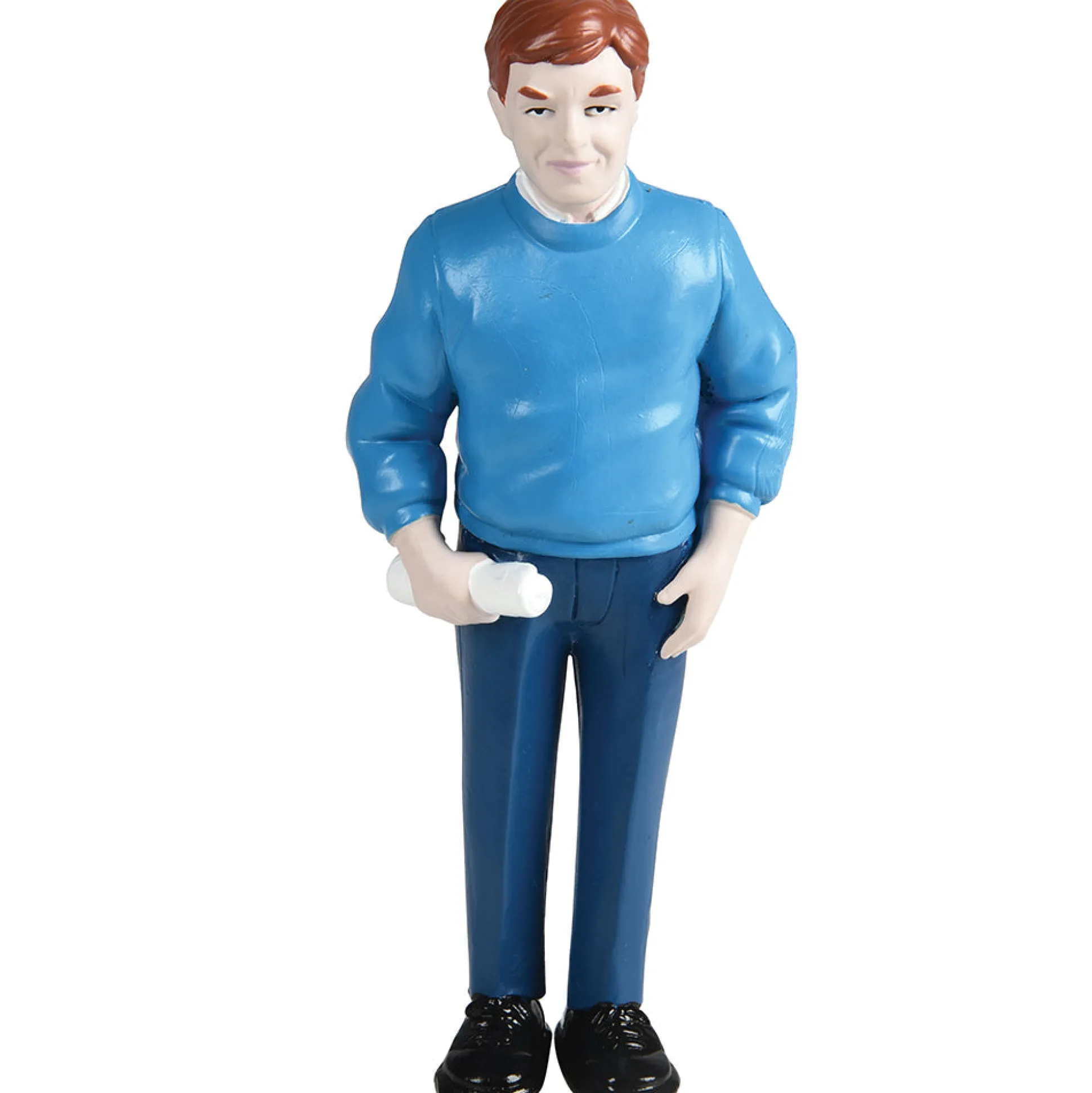 Caucasian Pretend Play Vinyl Family Figurines | 8 Piece Set