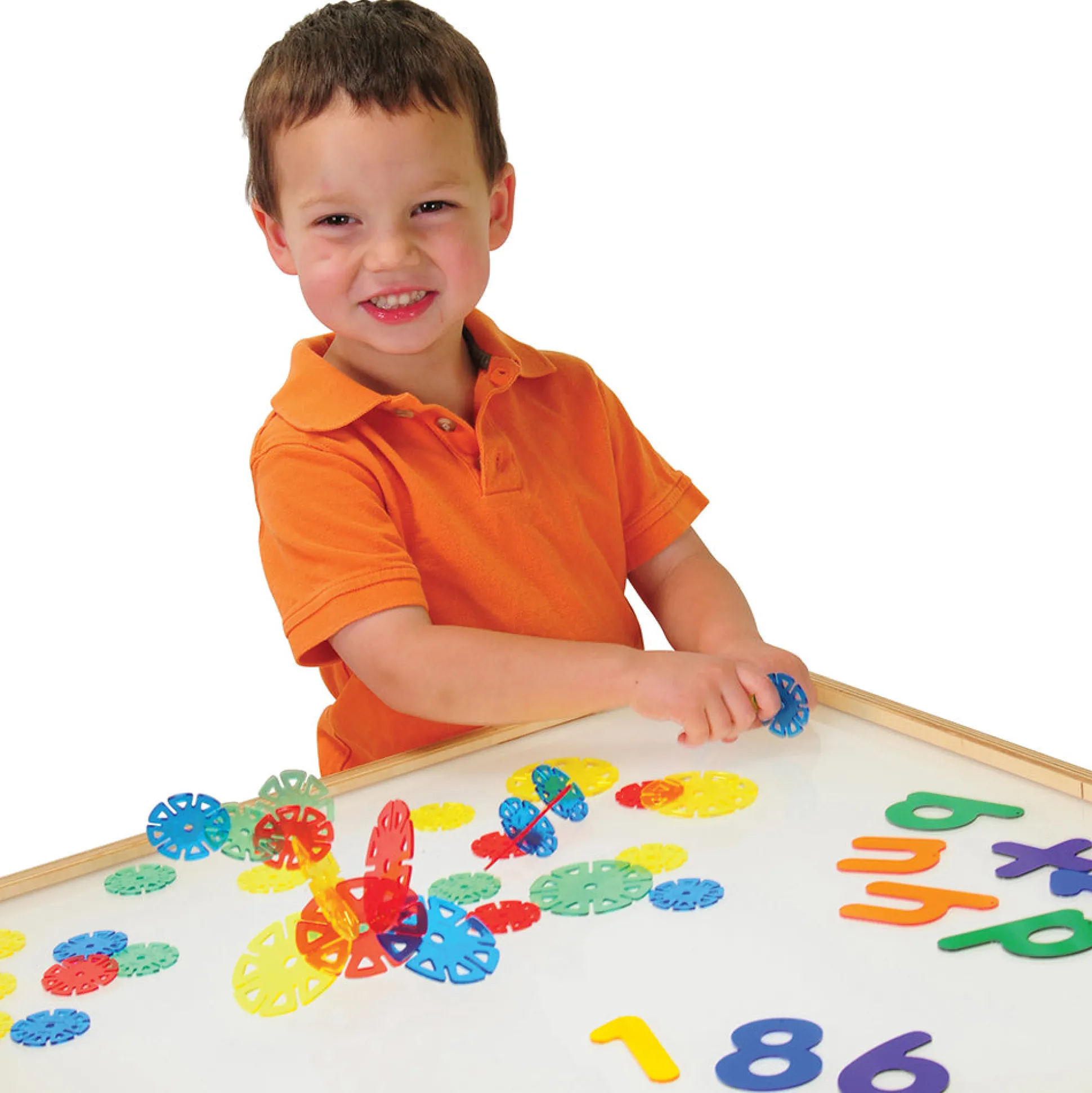 Child-Size LED Light Table with Storage