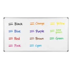Chubby Dry Erase Markers - 12 Colors