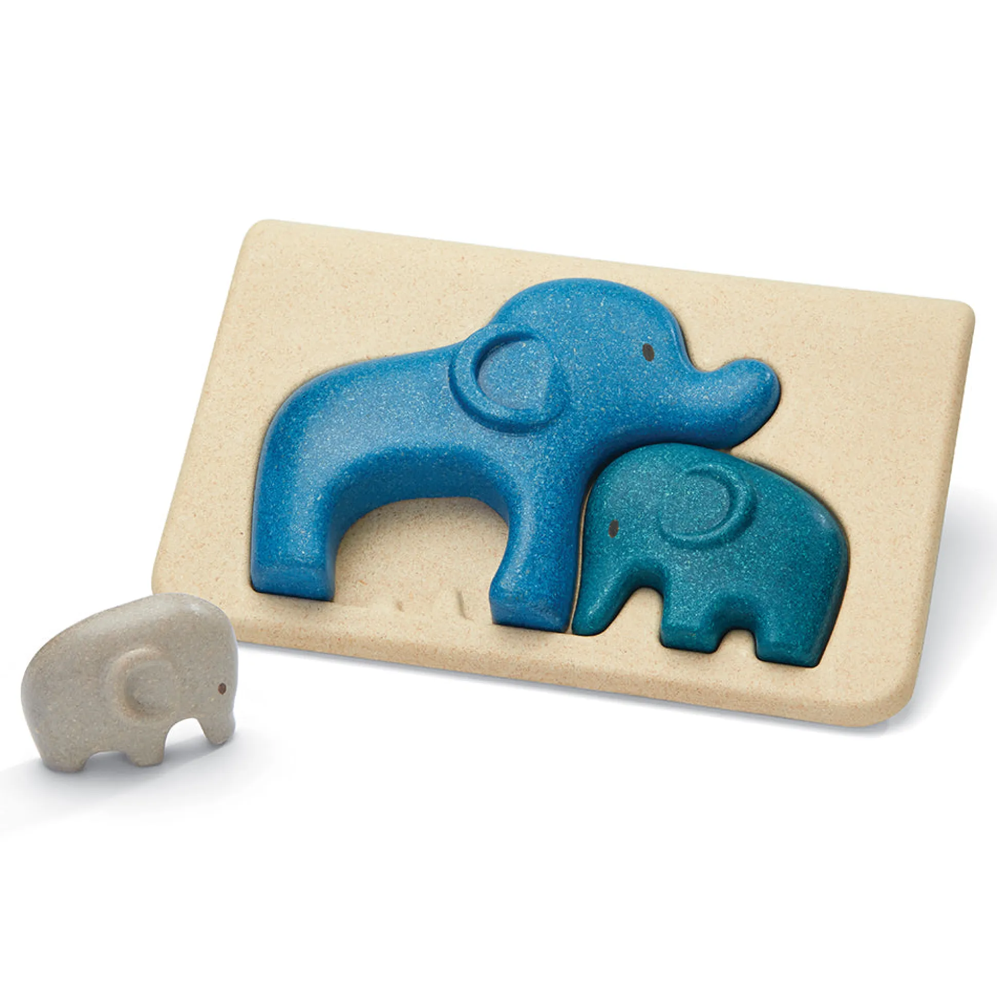 Chunky Animal Puzzle Set | Eco-Friendly, Multi-Purpose Learning Toy
