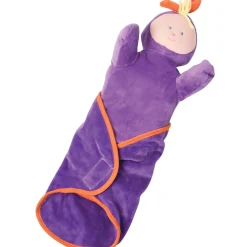 Circle Time Swaddle Babies Set | 4 Super-Soft Baby Dolls with Matching Pocket Swaddle Blankets