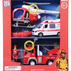 City Fire Special Ops & Rescue Playset | Lights, Sounds, and Rescue Action