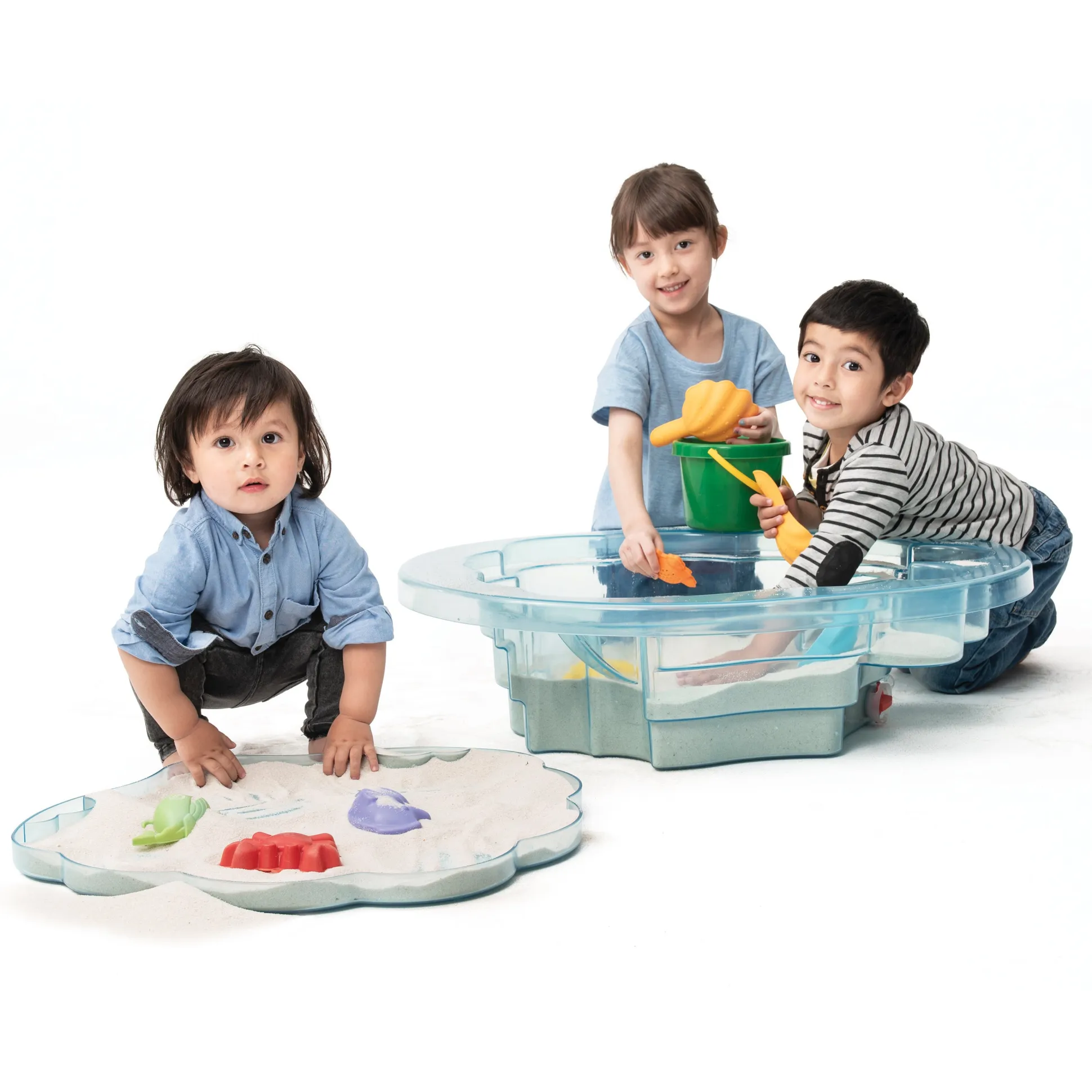 Clam-Shaped Sand & Water Sensory Table | Early Childhood Sensory & STEM Learning Station