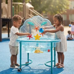 Clam-Shaped Sand & Water Sensory Table | Early Childhood Sensory & STEM Learning Station