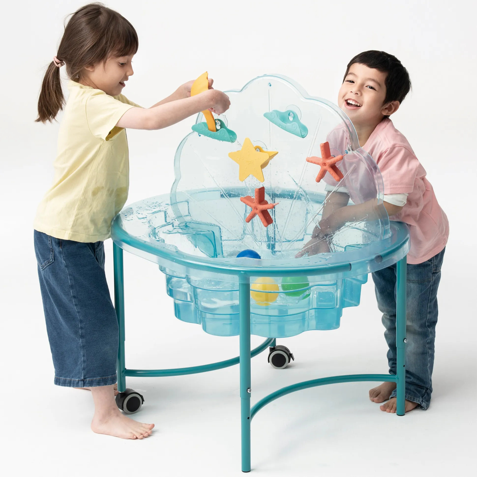 Clam-Shaped Sand & Water Sensory Table | Early Childhood Sensory & STEM Learning Station