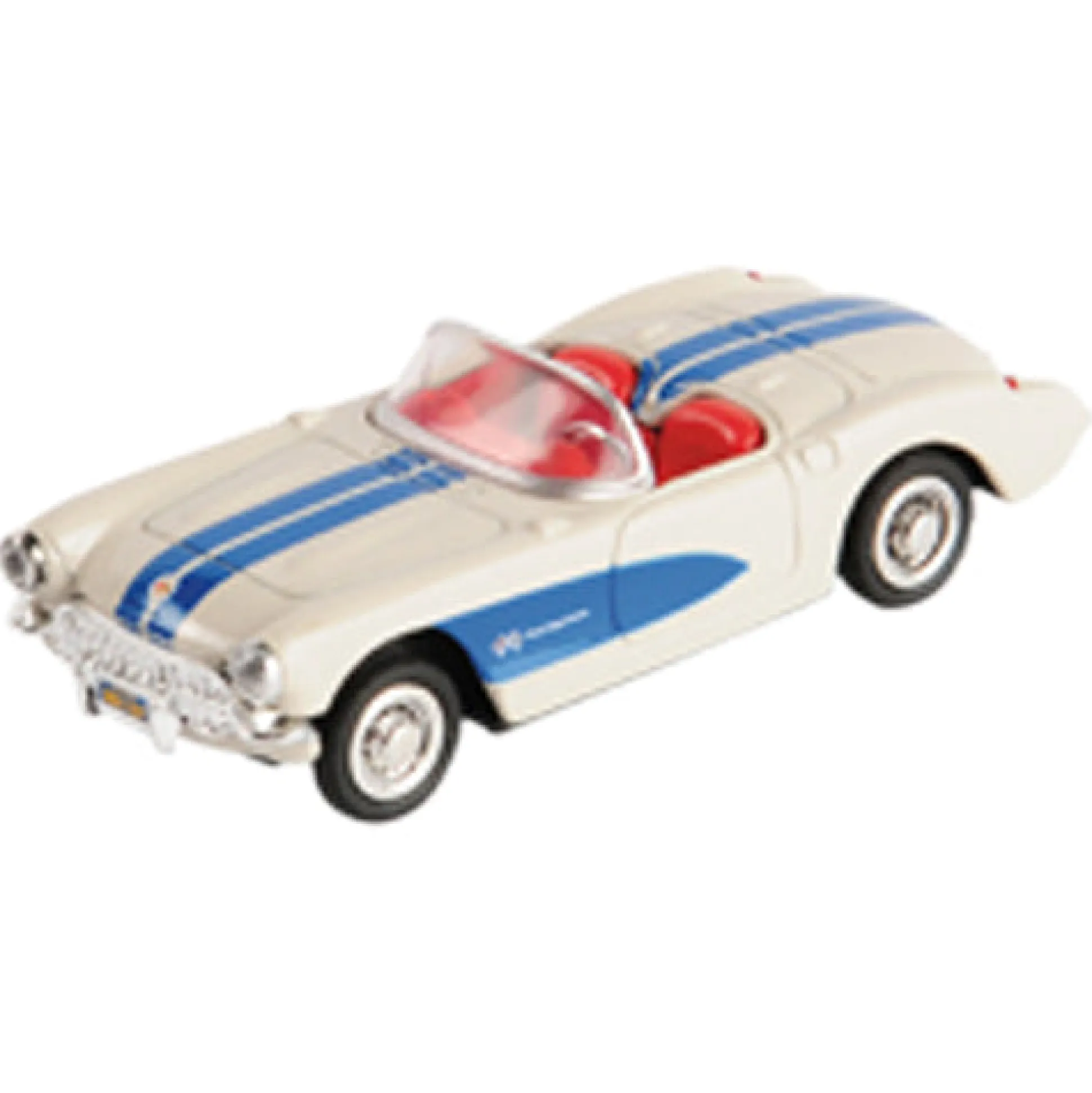 Classic Car Transport Truck Playset with 6 Die-Cast Convertibles – 18"