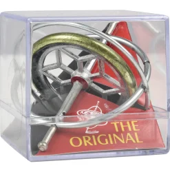 Classic Educational Gyroscope STEM Physics Learning Tool with Guide