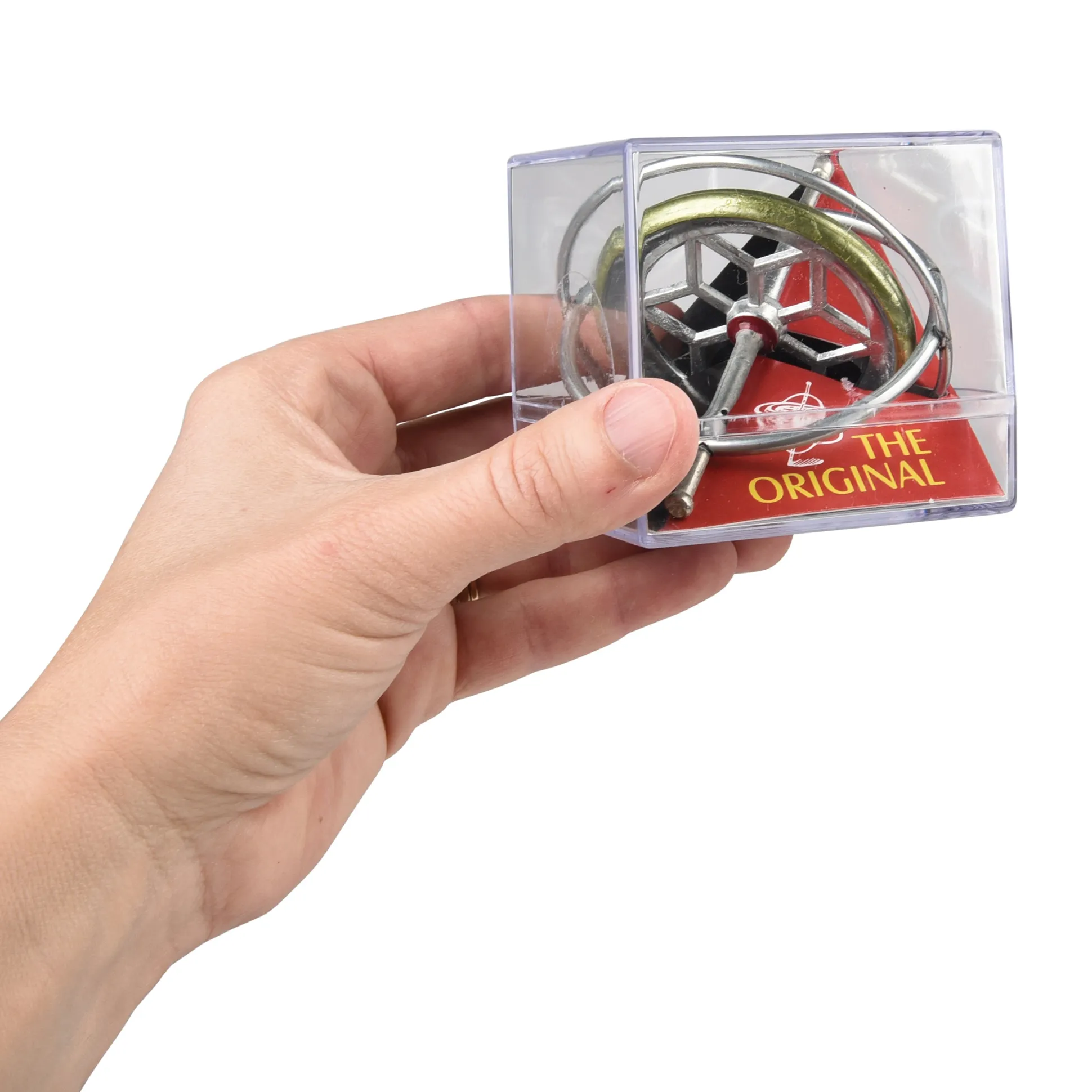 Classic Educational Gyroscope STEM Physics Learning Tool with Guide