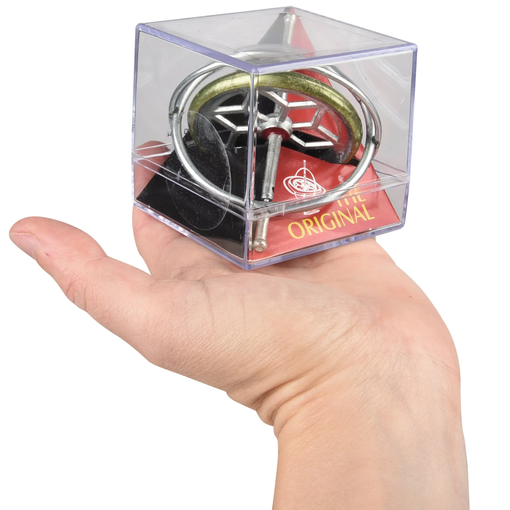 Classic Educational Gyroscope STEM Physics Learning Tool with Guide