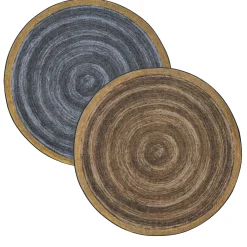 Classroom Rugs Collection | 2 Round Area Rugs | Natural Rugs